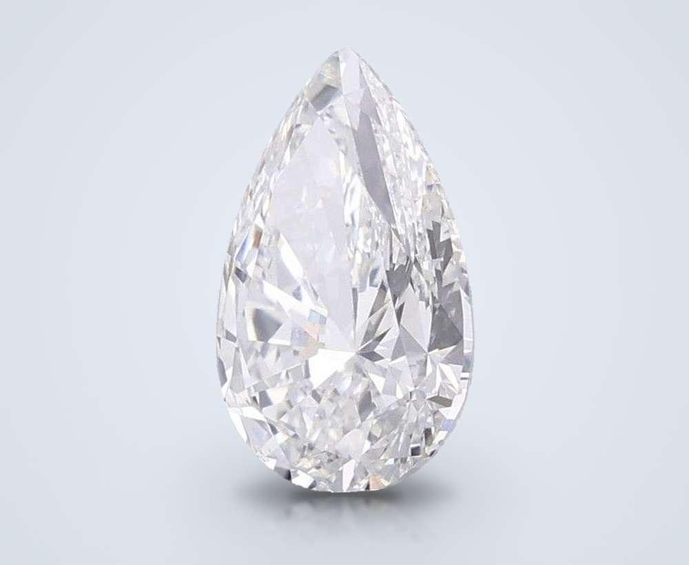 3.00 Carat Pear Lab Diamond