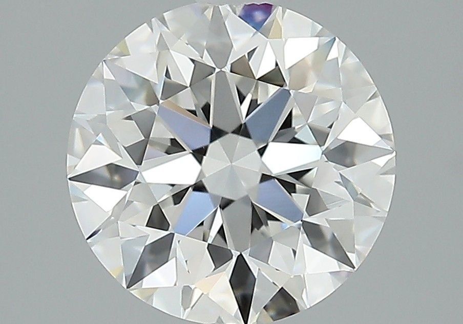 3.06ct H IF Rare Carat Ideal Cut Round Diamond
