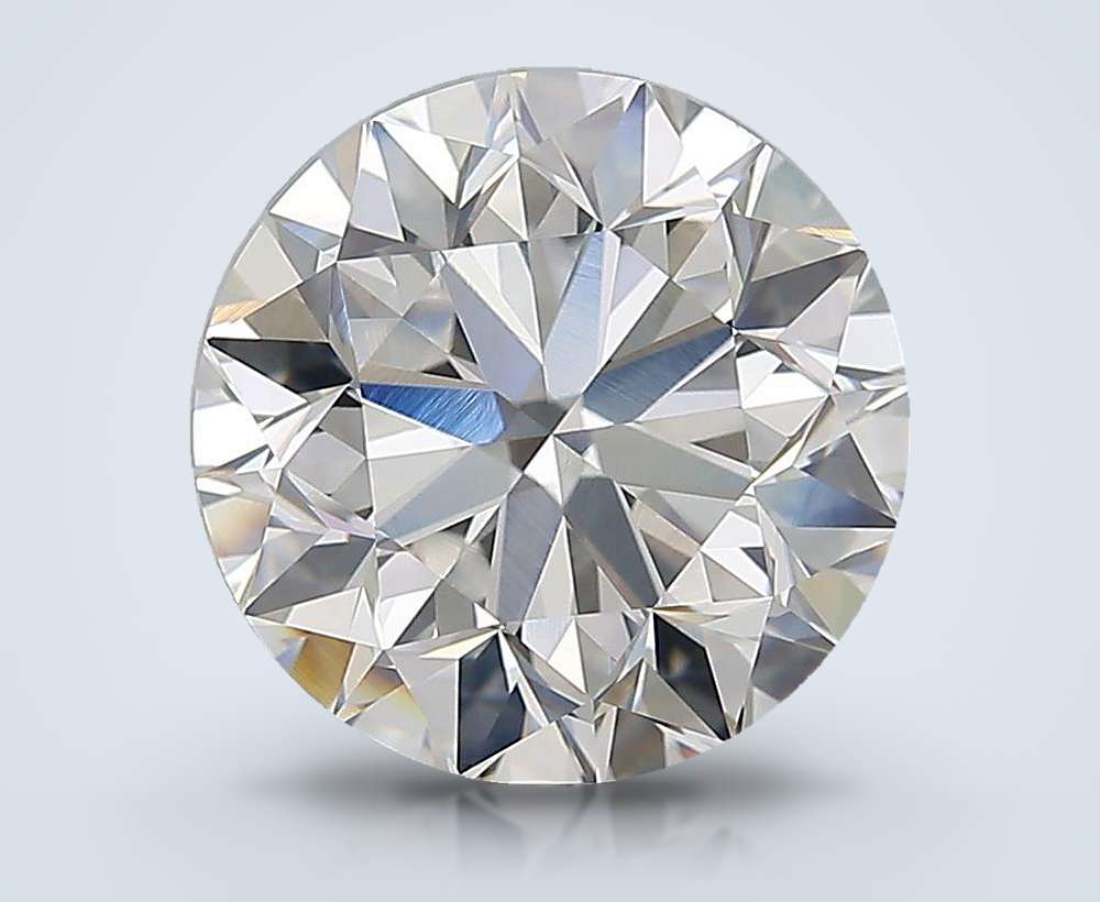 4.00 Carat Round Natural Diamond
