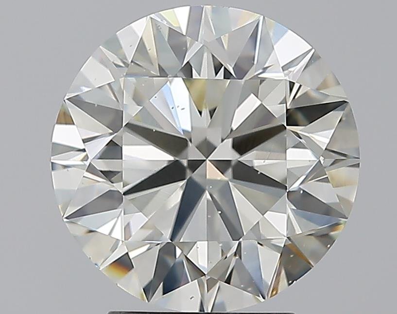 3.50ct K SI1 Rare Carat Ideal Cut Round Diamond