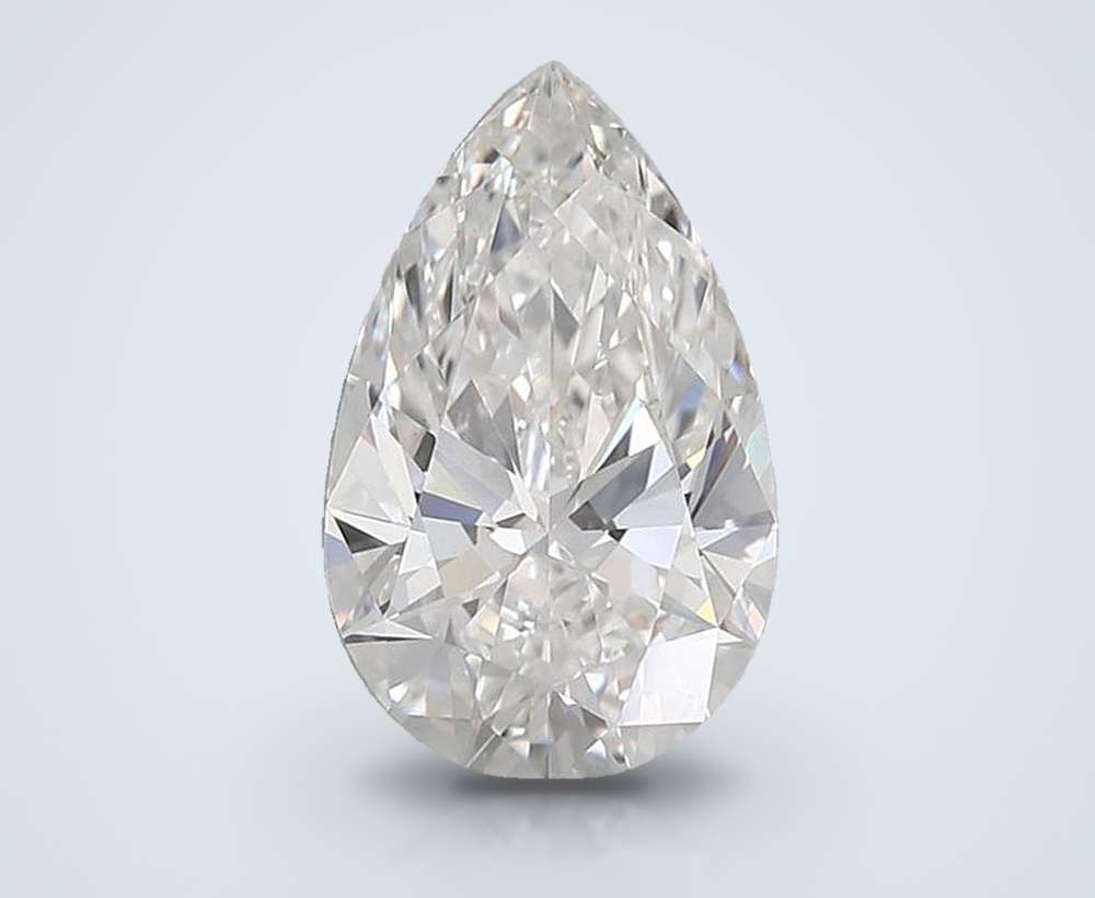 3.08 Carat Pear Lab Diamond