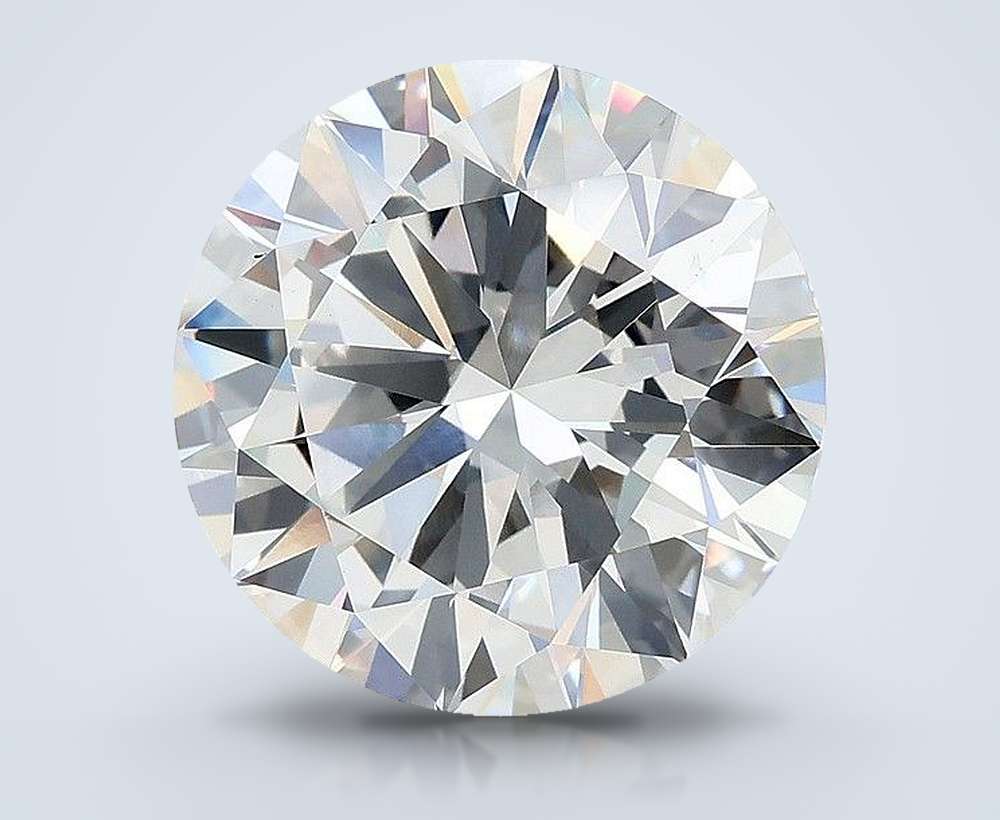 8.01 Carat Round Lab Diamond