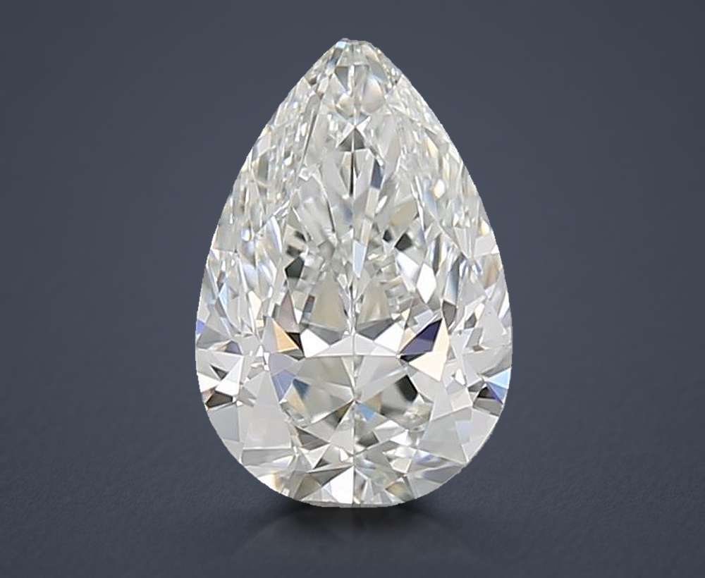 0.70 Carat Pear Natural Diamond