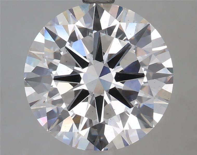 4.04ct F SI1 Excellent Cut Round Lab Grown Diamond