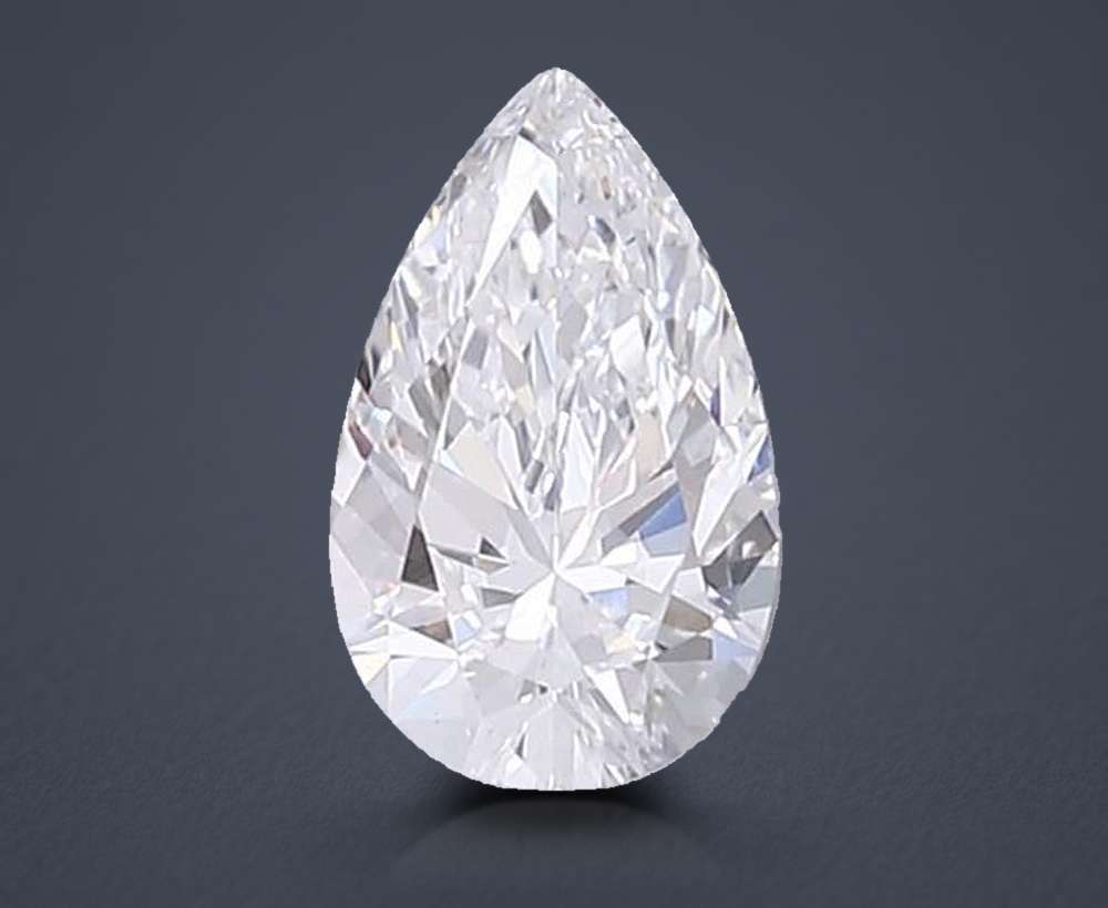 1.60 Carat Pear Lab Diamond