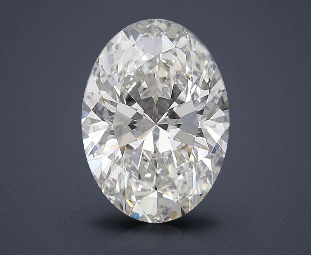 4.52 Carat Oval Lab Diamond