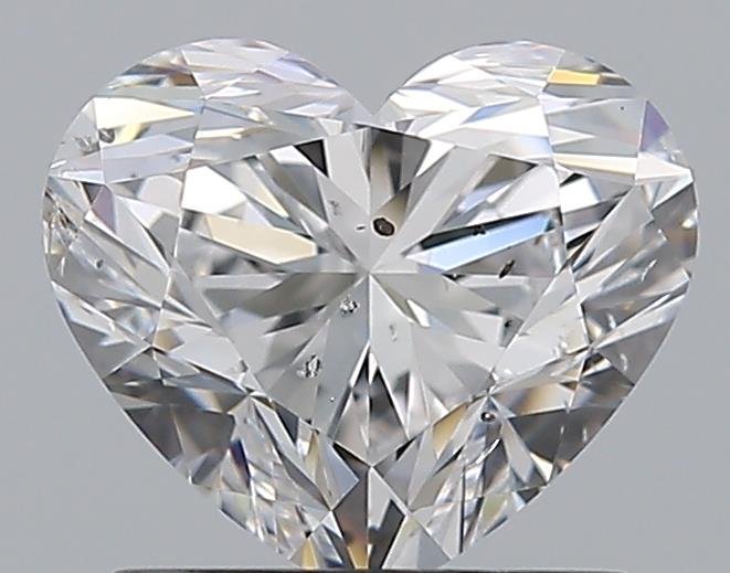 1.21ct D SI2 Rare Carat Ideal Cut Heart Diamond