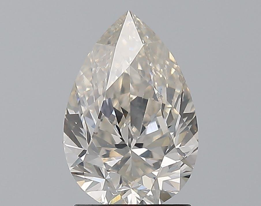 1.70ct J SI2 Rare Carat Ideal Cut Pear Diamond