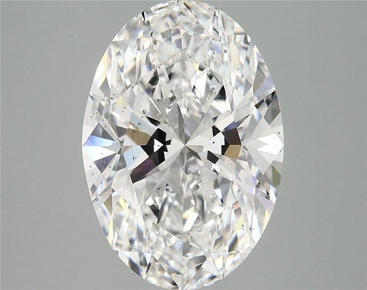 3.91 Carat Oval Lab Diamond