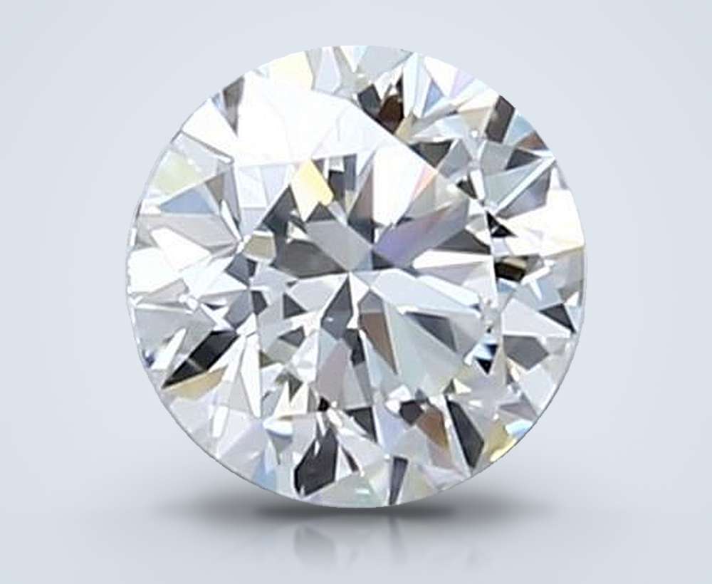 0.65 Carat Round Natural Diamond