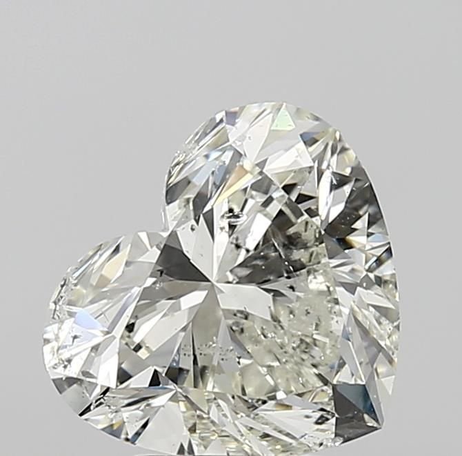 3.01ct I SI2 Very Good Cut Heart Diamond