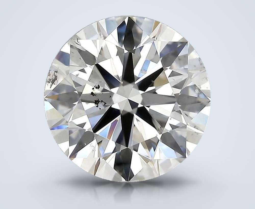 3.02 Carat Round Natural Diamond