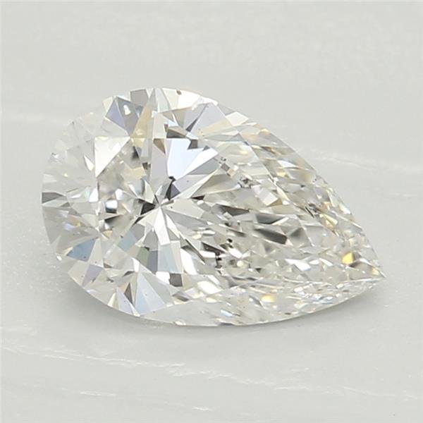 0.61ct H VS2 Rare Carat Ideal Cut Pear Lab Grown Diamond