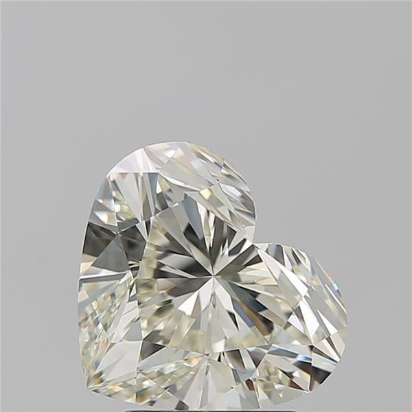 3.01ct K IF Rare Carat Ideal Cut Heart Diamond