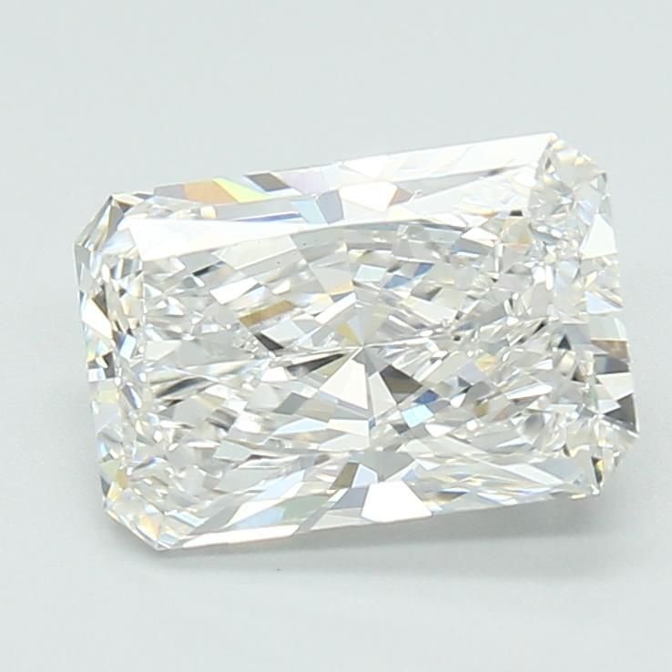 2.00ct F VS2 Rare Carat Ideal Cut Radiant Lab Grown Diamond