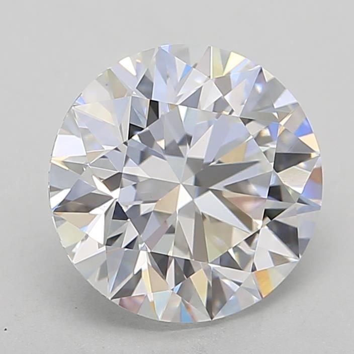 2.15ct D VS1 Rare Carat Ideal Cut Round Lab Grown Diamond