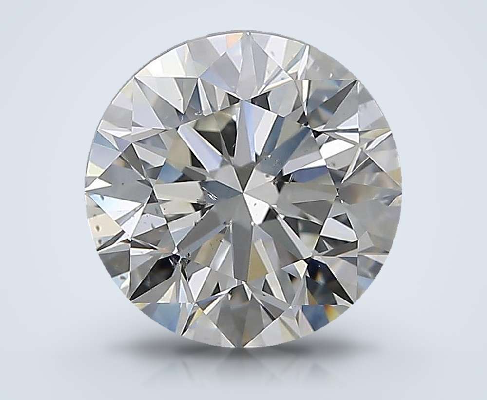 3.50 Carat Round Natural Diamond