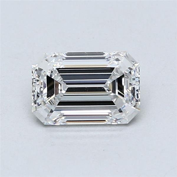 0.96ct D VS1 Rare Carat Ideal Cut Emerald Lab Grown Diamond