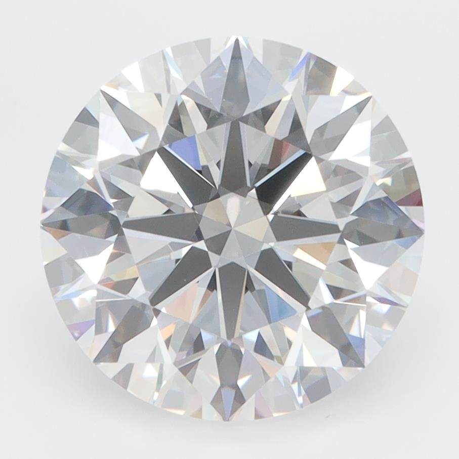 4.36ct D VVS1 Rare Carat Ideal Cut Round Lab Grown Diamond