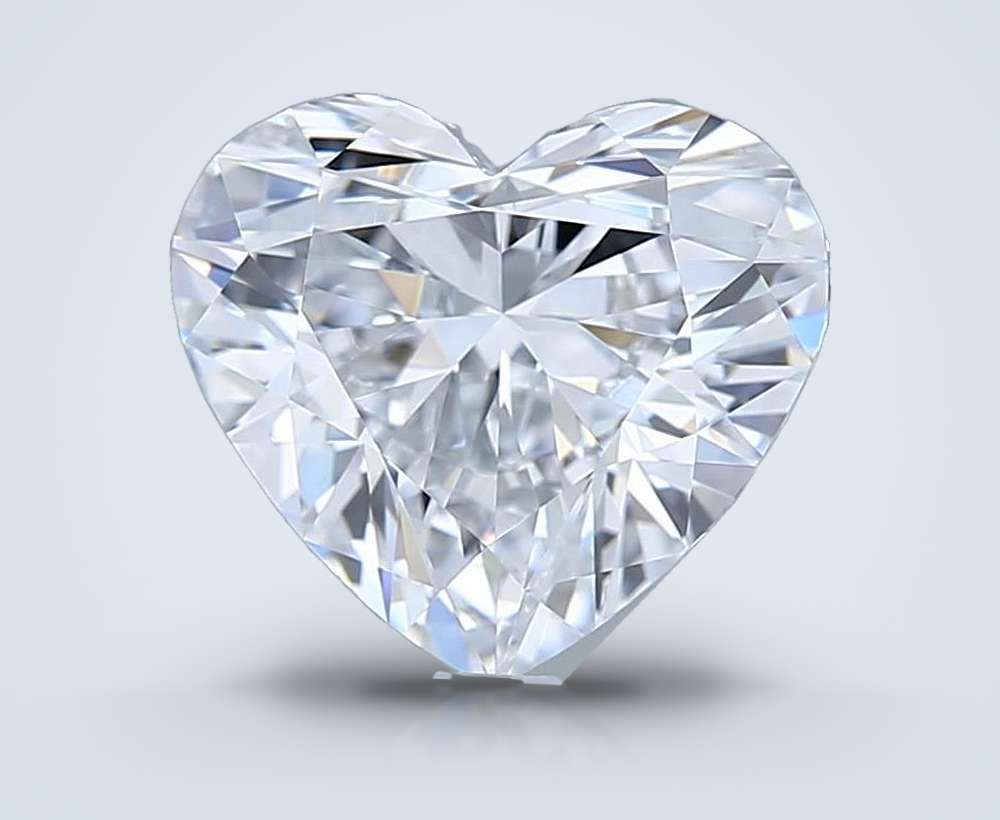 1.51 Carat Heart Lab Diamond