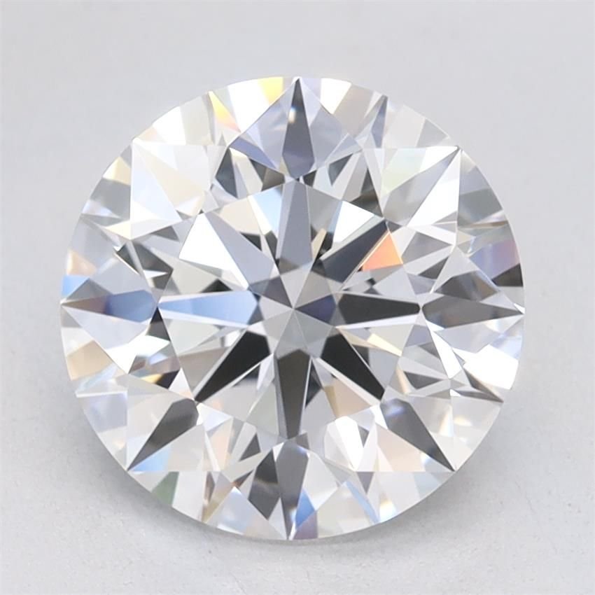 2.08ct D VVS1 Rare Carat Ideal Cut Round Lab Grown Diamond