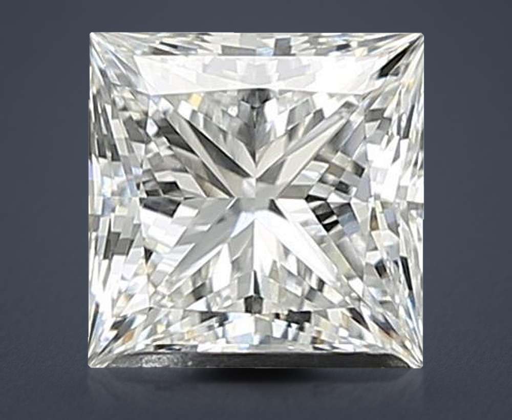 1.61 Carat Princess Lab Diamond