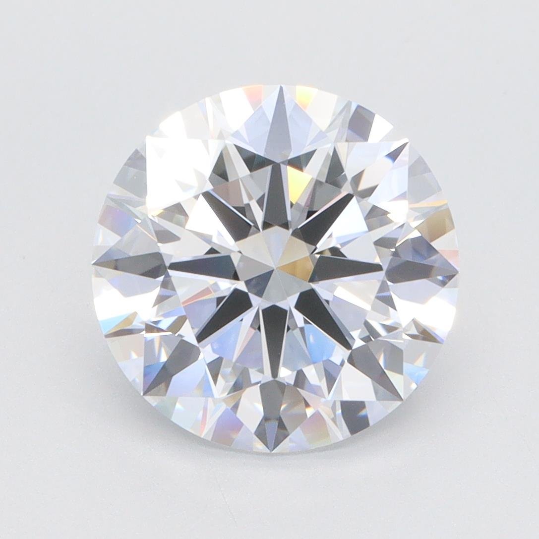 3.72ct D VVS1 Rare Carat Ideal Cut Round Lab Grown Diamond