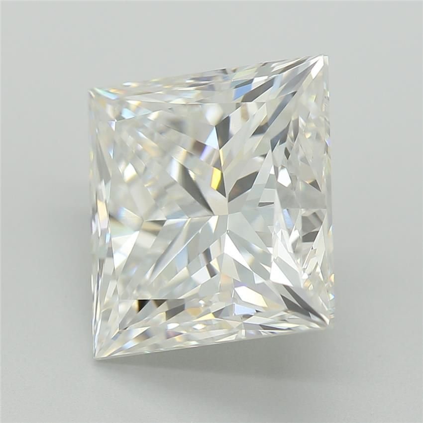 4.03ct E VS1 Very Good Cut Princess Lab Grown Diamond