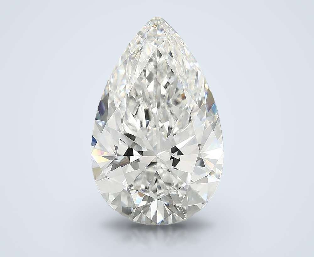 6.69 Carat Pear Lab Diamond