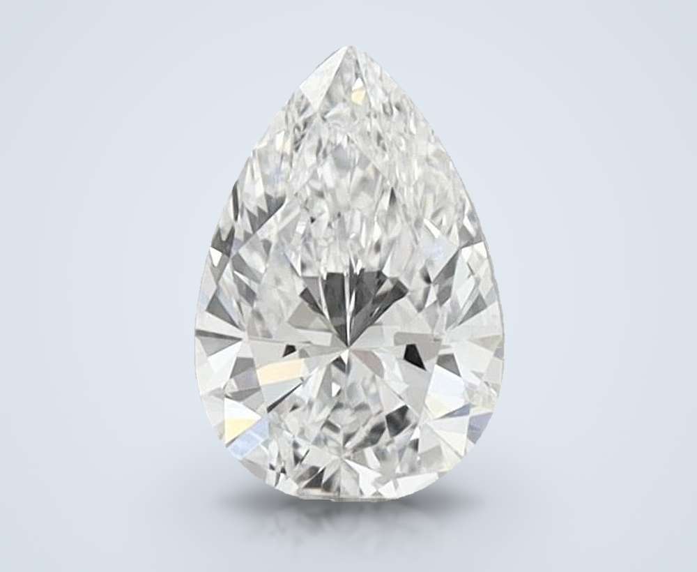 0.28 Carat Pear Lab Diamond