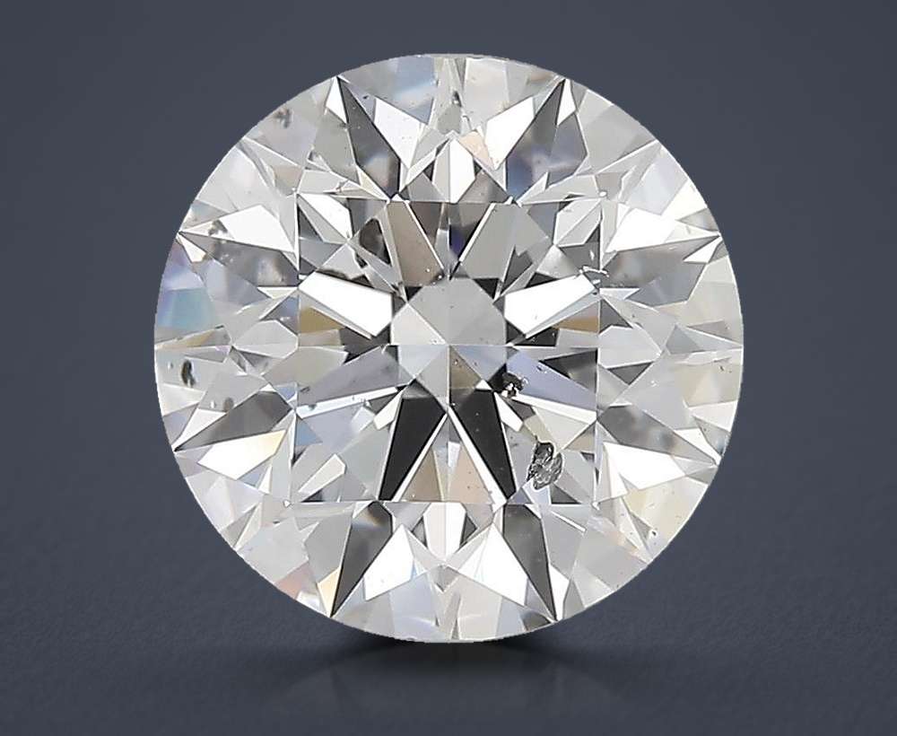 3.70 Carat Round Natural Diamond