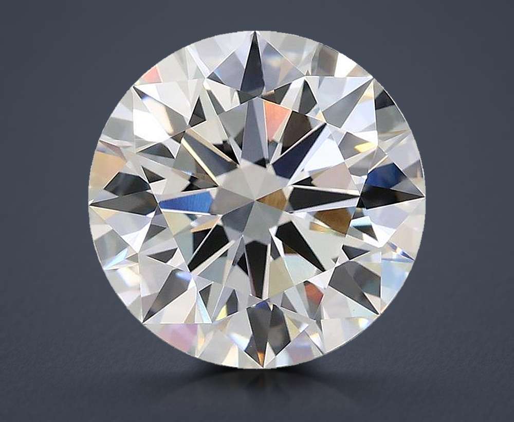 4.18 Carat Round Lab Diamond
