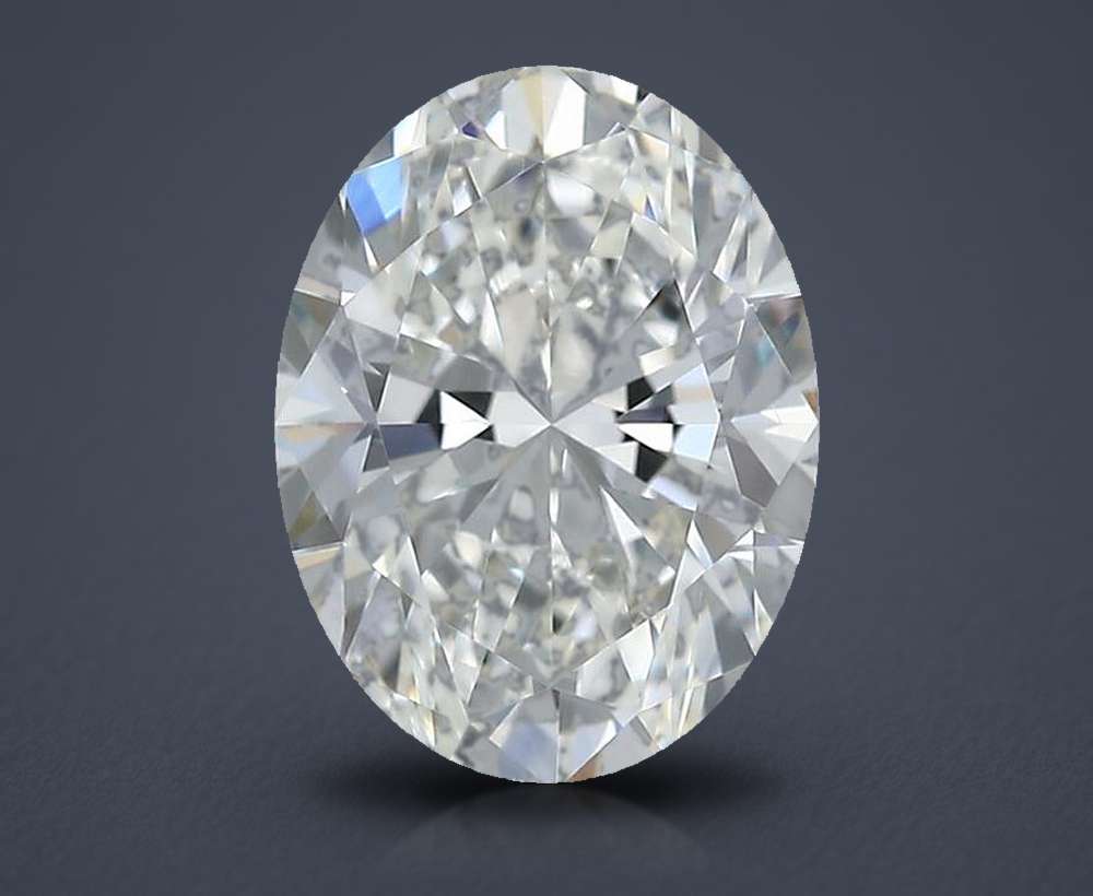 0.60 Carat Oval Natural Diamond
