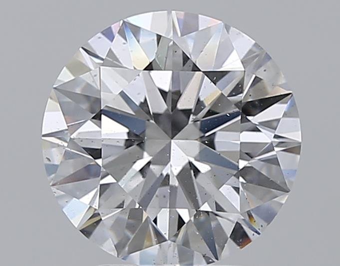 3.00ct D SI2 Rare Carat Ideal Cut Round Diamond