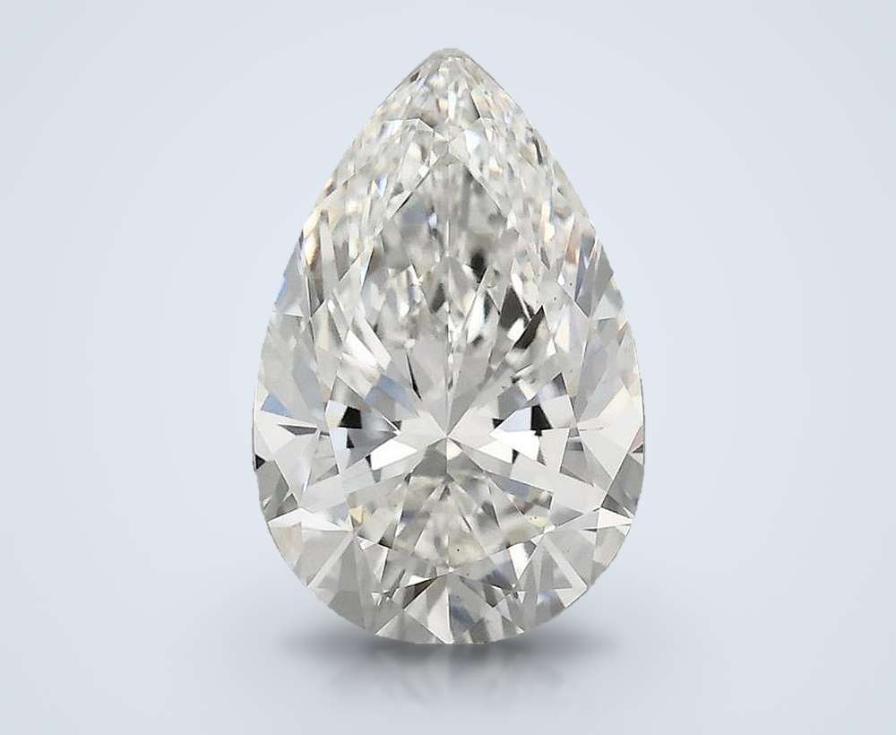 2.59 Carat Pear Lab Diamond