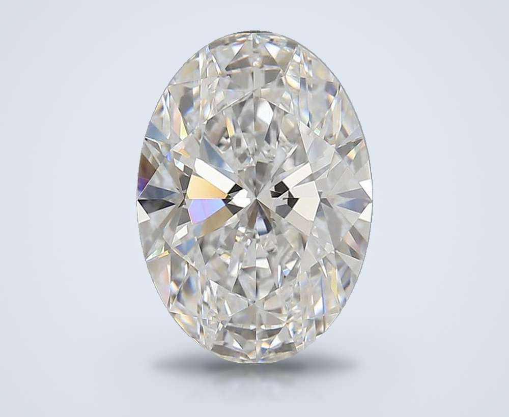 3.50 Carat Oval Lab Diamond