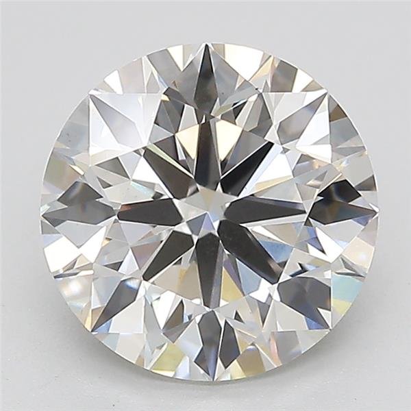 3.02ct G VS1 Rare Carat Ideal Cut Round Lab Grown Diamond