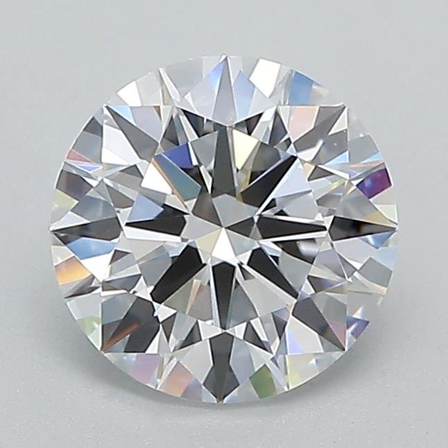 1.27ct D VVS2 Rare Carat Ideal Cut Round Lab Grown Diamond