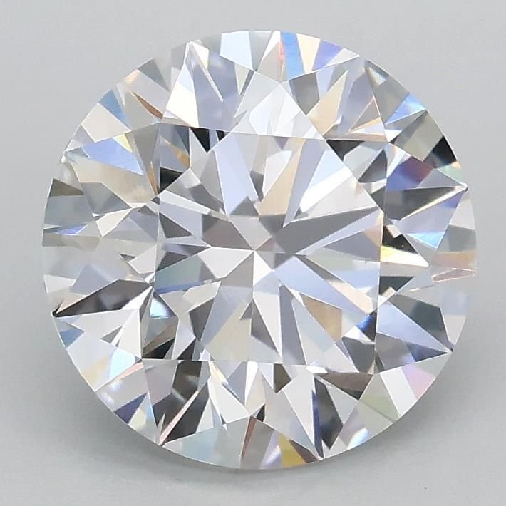 2.03ct D VVS2 Rare Carat Ideal Cut Round Lab Grown Diamond
