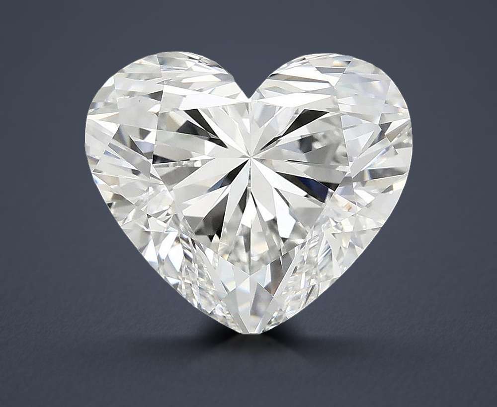 4.84 Carat Heart Lab Diamond