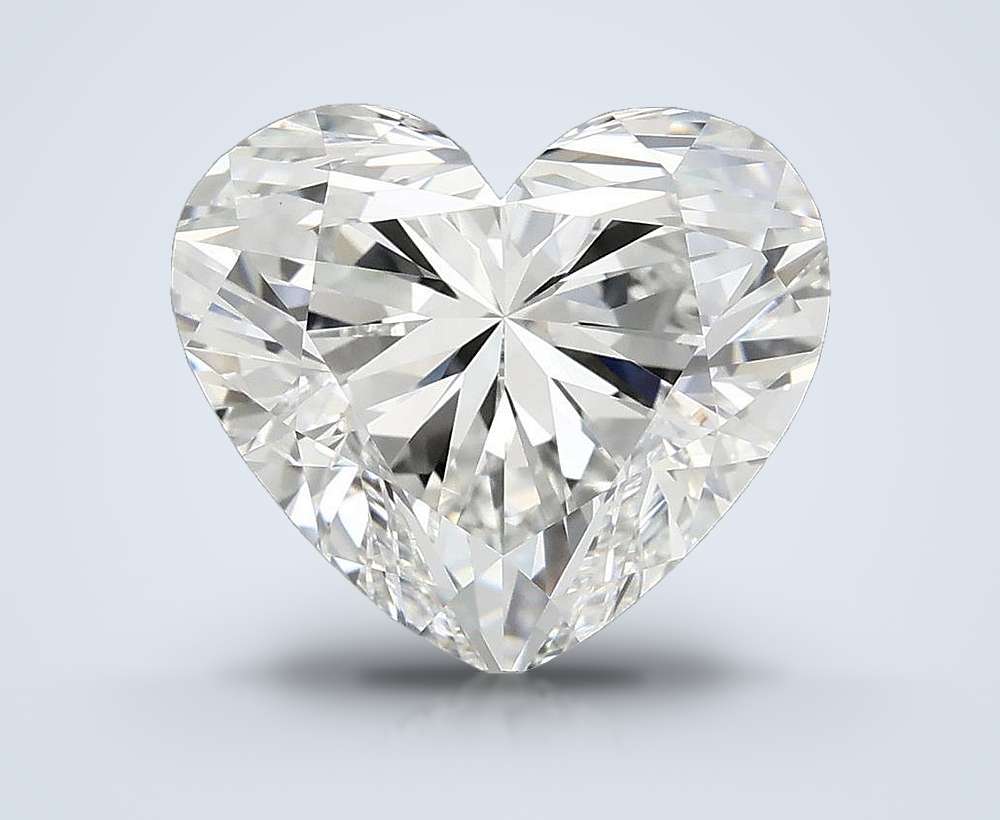4.84 Carat Heart Lab Diamond