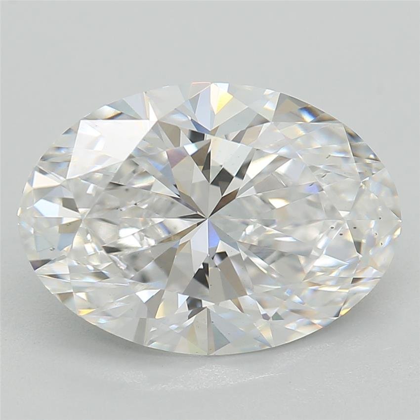 2.07ct D VS2 Rare Carat Ideal Cut Oval Lab Grown Diamond