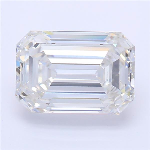 1.61ct F VS1 Rare Carat Ideal Cut Emerald Lab Grown Diamond