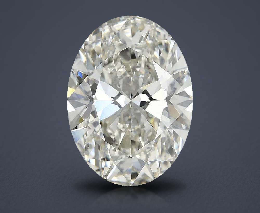 3.88 Carat Oval Lab Diamond