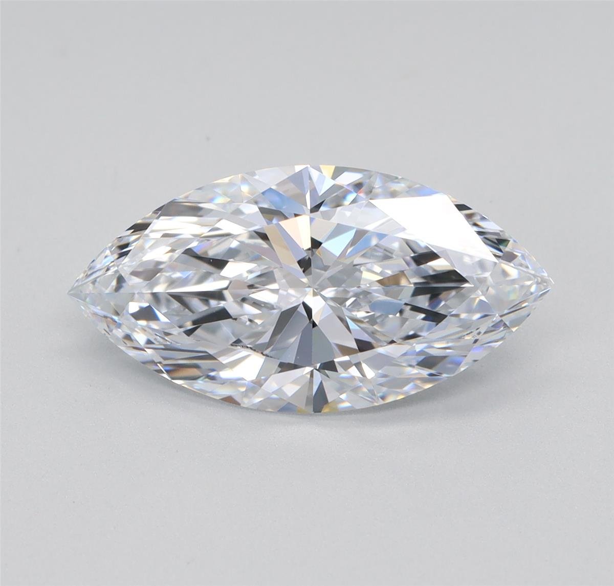 2.29ct F VVS1 Rare Carat Ideal Cut Marquise Lab Grown Diamond