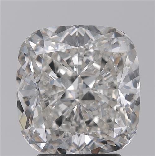 3.26ct H SI1 Rare Carat Ideal Cut Cushion Lab Grown Diamond