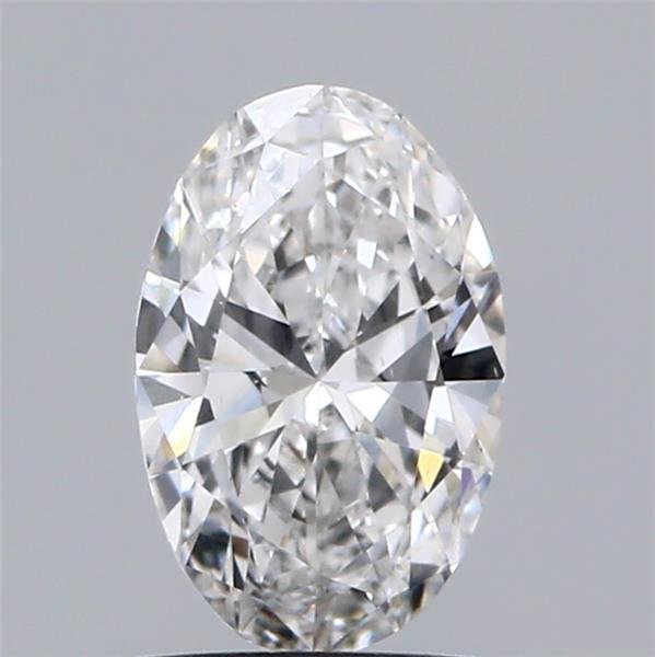 0.58ct F VS1 Rare Carat Ideal Cut Oval Lab Grown Diamond