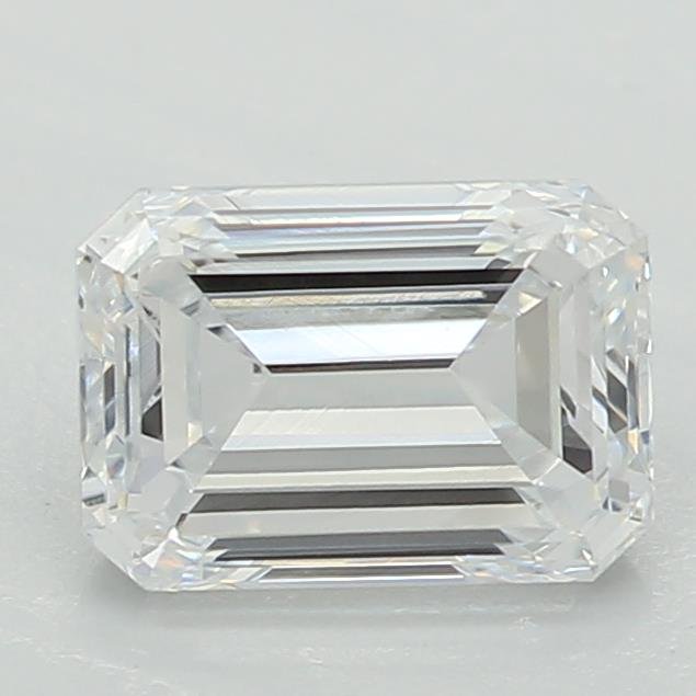 0.60ct E VVS2 Rare Carat Ideal Cut Emerald Lab Grown Diamond