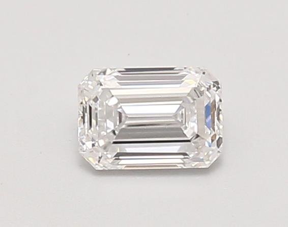 0.64ct D VVS2 Rare Carat Ideal Cut Emerald Lab Grown Diamond