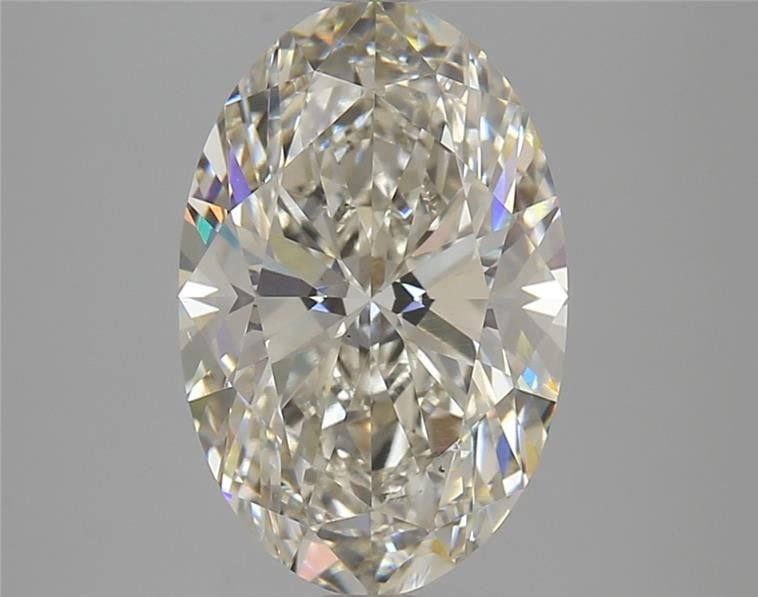 4.01ct I VS2 Very Good Cut Oval Lab Grown Diamond